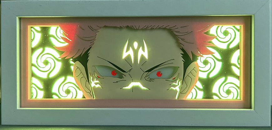 Jujutsu Kaisen - Sukuna Light Box (Shipping Calculated At Checkout)