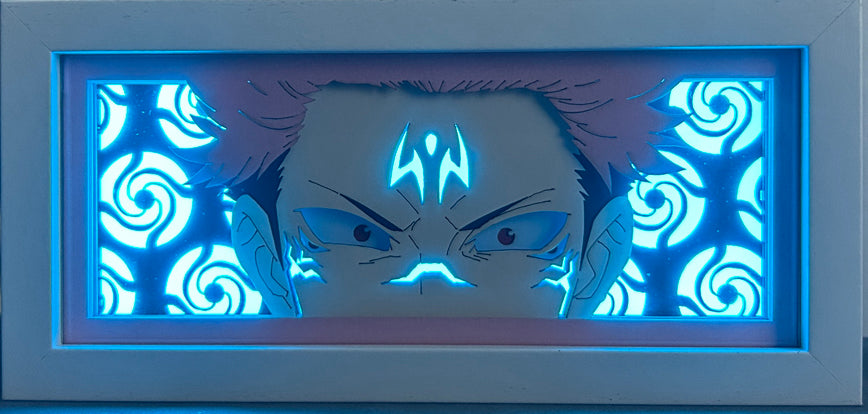 Jujutsu Kaisen - Sukuna Light Box (Shipping Calculated At Checkout)