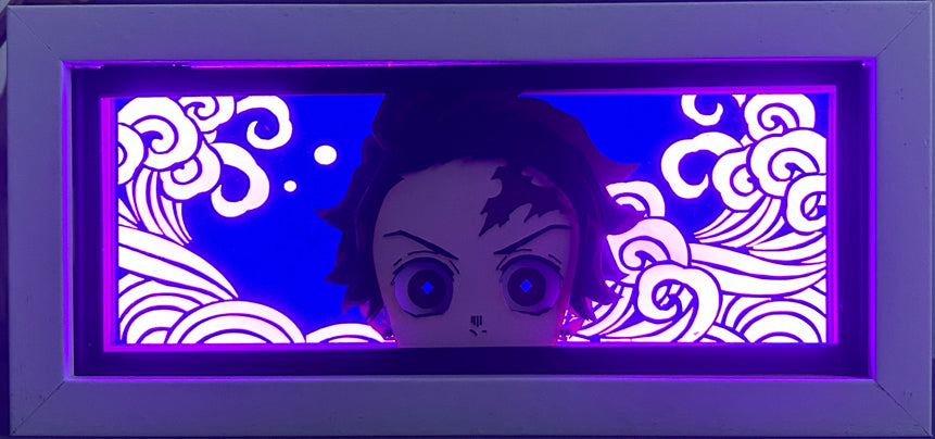 Demon Slayer - Tanjiro Light Box (Shipping Calculated At Checkout)