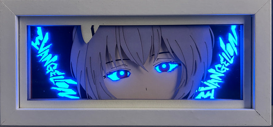 Neon Genesis Evangelion - Rei Light Box (Shipping Calculated At Checkout)