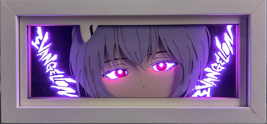 Neon Genesis Evangelion - Rei Light Box (Shipping Calculated At Checkout)
