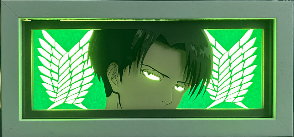 Attack on Titan - Levi Light Box (Shipping Calculated At Checkout)
