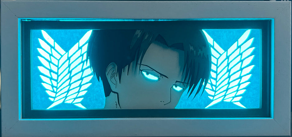 Attack on Titan - Levi Light Box (Shipping Calculated At Checkout)