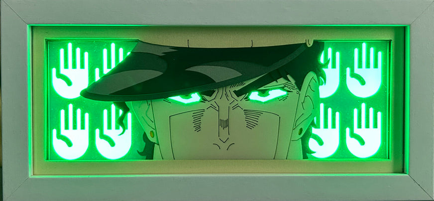 Jojo's Bizarre Adventure - Jotaro Light Box (Shipping Calculated At Checkout)