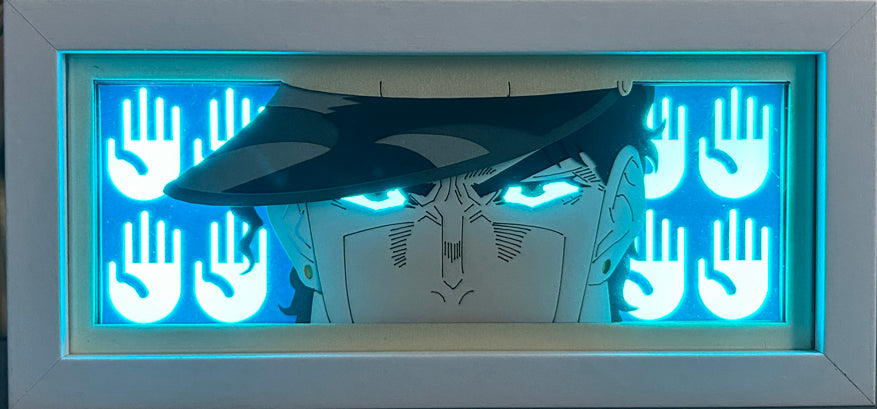 Jojo's Bizarre Adventure - Jotaro Light Box (Shipping Calculated At Checkout)