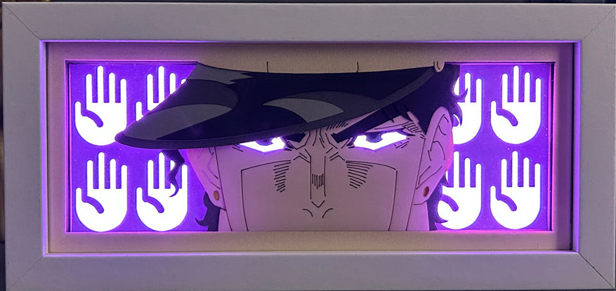Jojo's Bizarre Adventure - Jotaro Light Box (Shipping Calculated At Checkout)