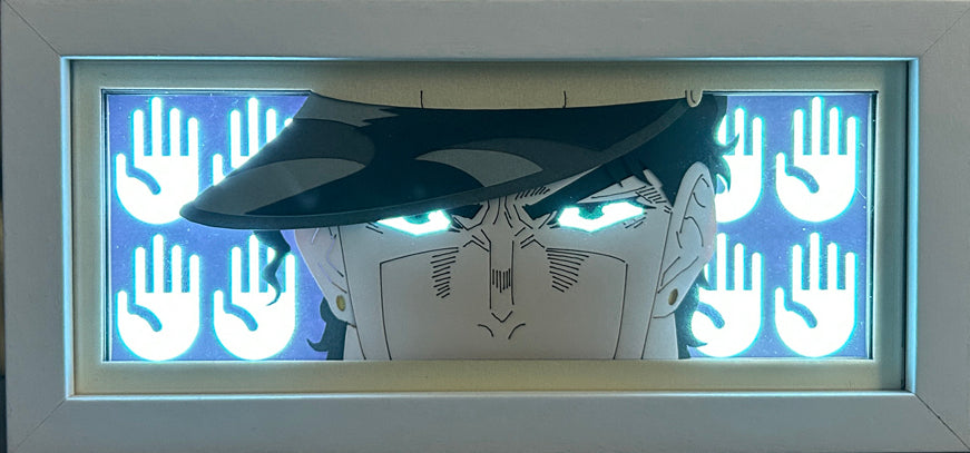 Jojo's Bizarre Adventure - Jotaro Light Box (Shipping Calculated At Checkout)