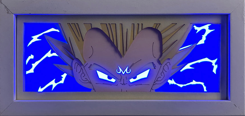 Dragon Ball - Vegeta Light Box (Shipping Calculated At Checkout)
