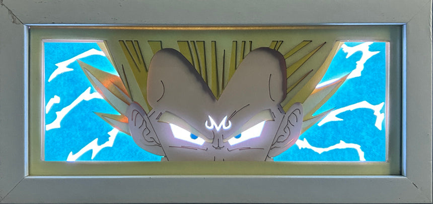 Dragon Ball - Vegeta Light Box (Shipping Calculated At Checkout)