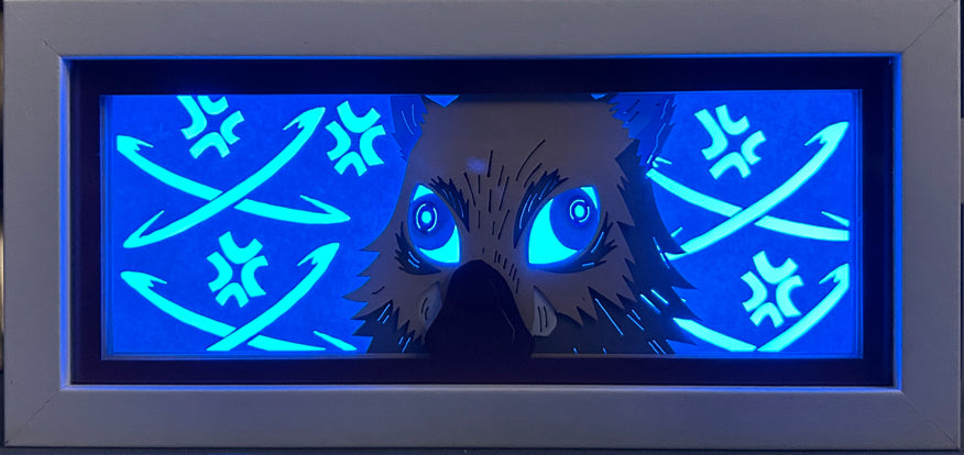Demon Slayer - Inosuke Light Box (Shipping Calculated At Checkout)