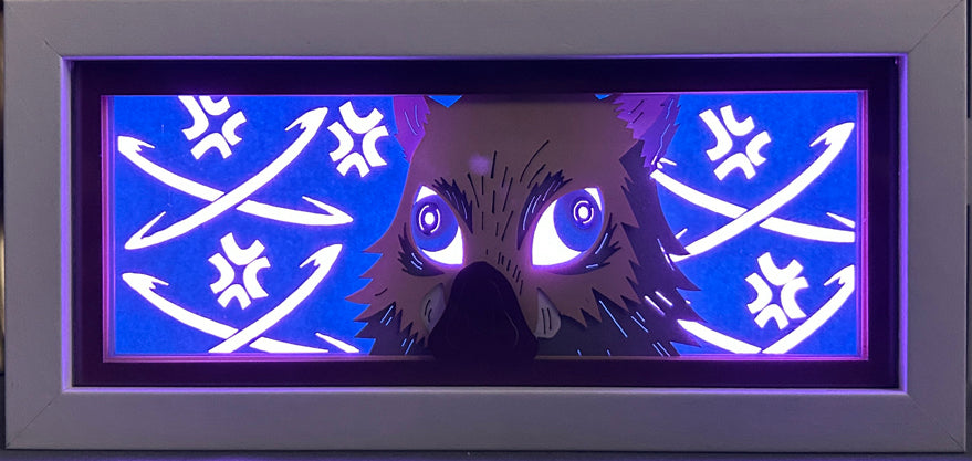 Demon Slayer - Inosuke Light Box (Shipping Calculated At Checkout)