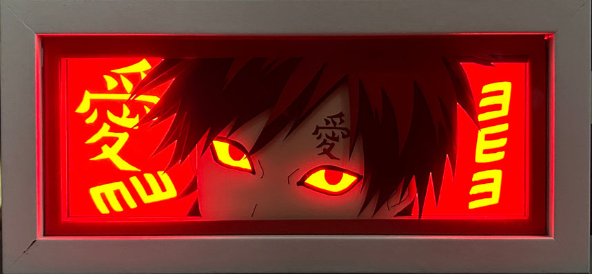 Naruto - Gaara Light Box (Shipping Calculated At Checkout)