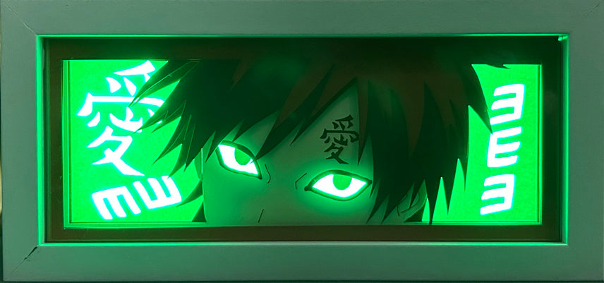 Naruto - Gaara Light Box (Shipping Calculated At Checkout)