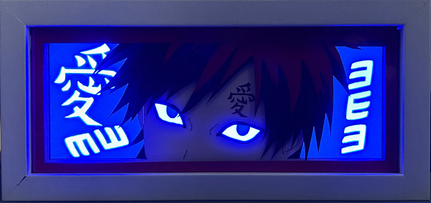 Naruto - Gaara Light Box (Shipping Calculated At Checkout)
