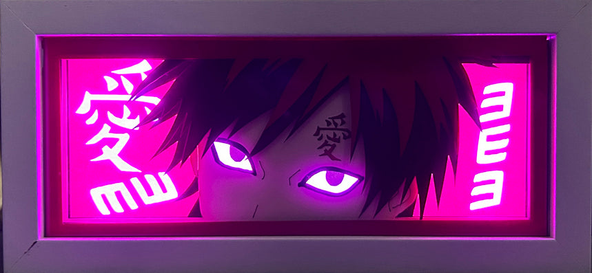 Naruto - Gaara Light Box (Shipping Calculated At Checkout)