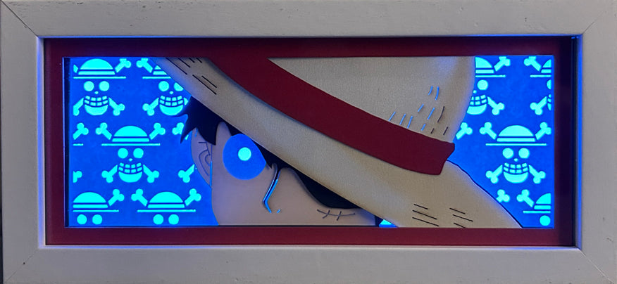 One Piece - Luffy Light Box (Shipping Calculated At Checkout)