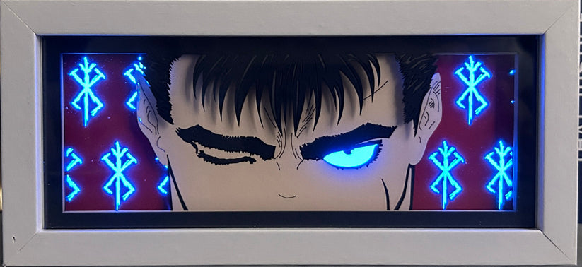 Berserk - Guts Light Box (Shipping Calculated At Checkout)