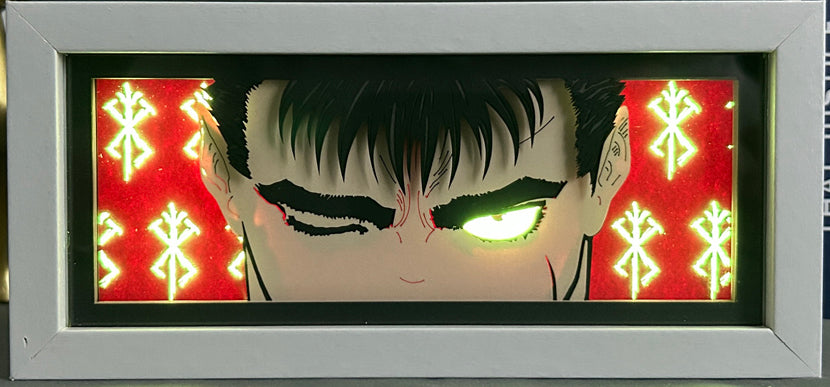 Berserk - Guts Light Box (Shipping Calculated At Checkout)