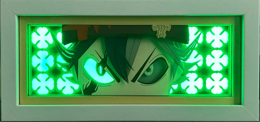Black Clover- Asta Light Box (Shipping Calculated At Checkout)