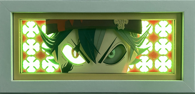 Black Clover- Asta Light Box (Shipping Calculated At Checkout)