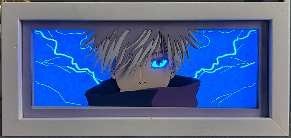 Jujustsu Kaisen - Gojo Satoru Light Box (Shipping Calculated At Checkout)
