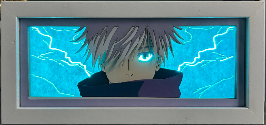 Jujustsu Kaisen - Gojo Satoru Light Box (Shipping Calculated At Checkout)