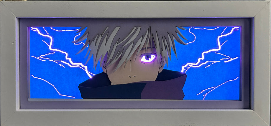 Jujustsu Kaisen - Gojo Satoru Light Box (Shipping Calculated At Checkout)