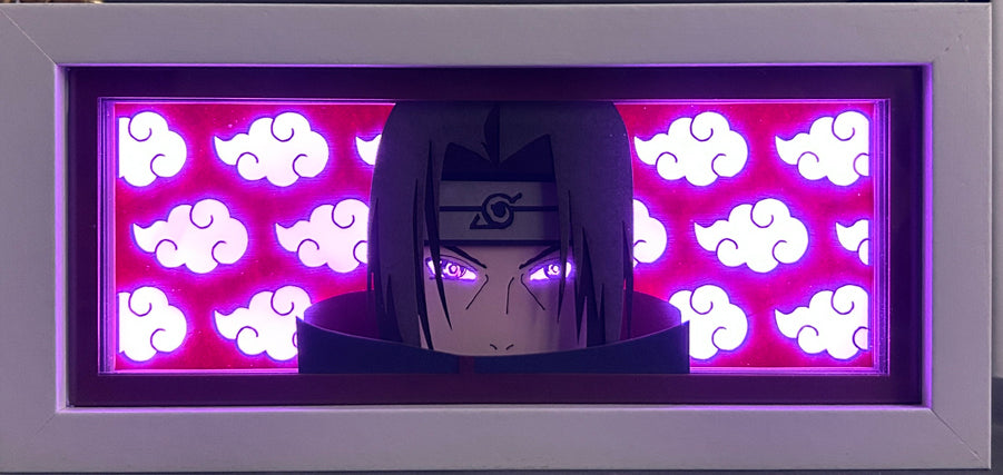 Naruto - Akatsuki Itachi Light Box (Shipping Calculated At Checkout)