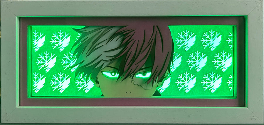 My Hero Academia - Shoto Todoroki Light Box (Shipping Calculated At Checkout)