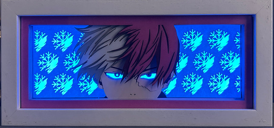 My Hero Academia - Shoto Todoroki Light Box (Shipping Calculated At Checkout)
