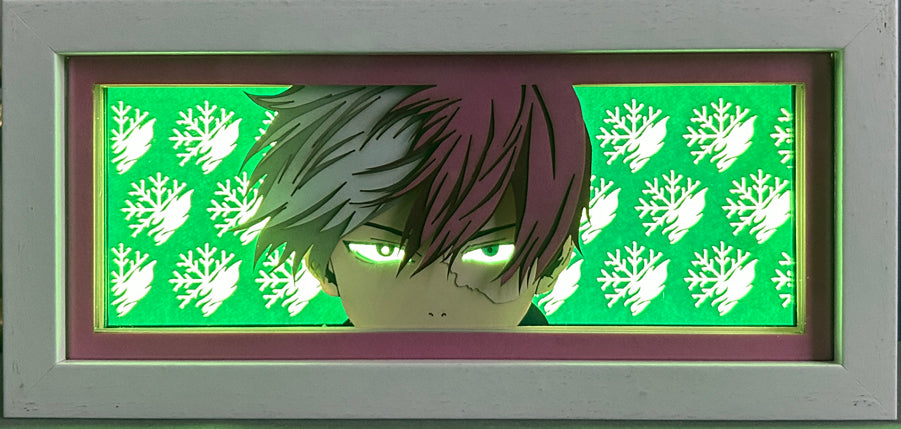 My Hero Academia - Shoto Todoroki Light Box (Shipping Calculated At Checkout)