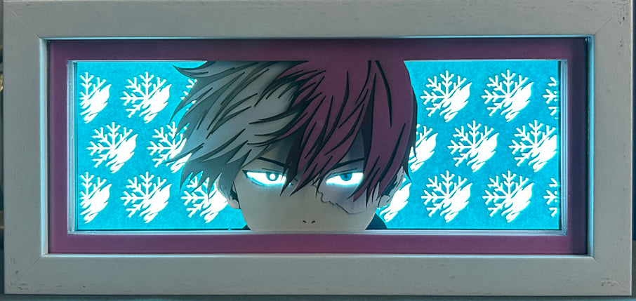 My Hero Academia - Shoto Todoroki Light Box (Shipping Calculated At Checkout)