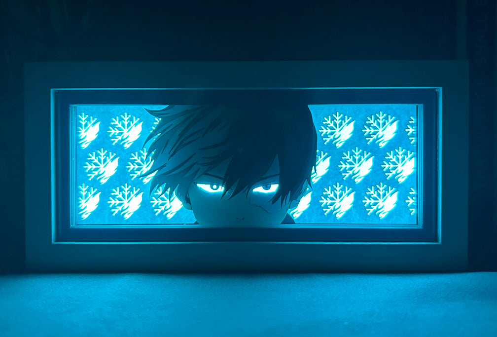 My Hero Academia - Shoto Todoroki Light Box (Shipping Calculated At Checkout)