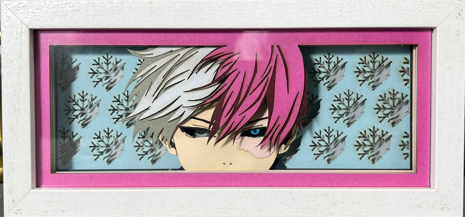 My Hero Academia - Shoto Todoroki Light Box (Shipping Calculated At Checkout)