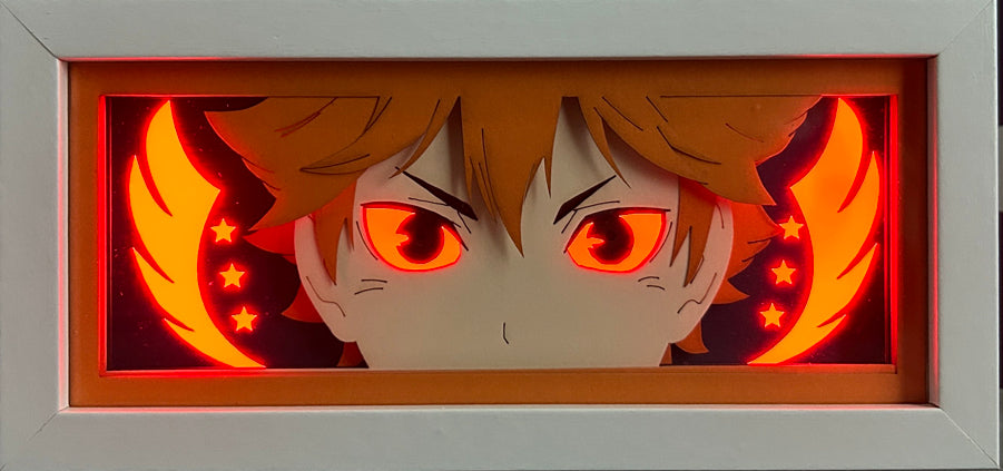 Haikyu - Hinata Shoto Light Box (Shipping Calculated At Checkout)