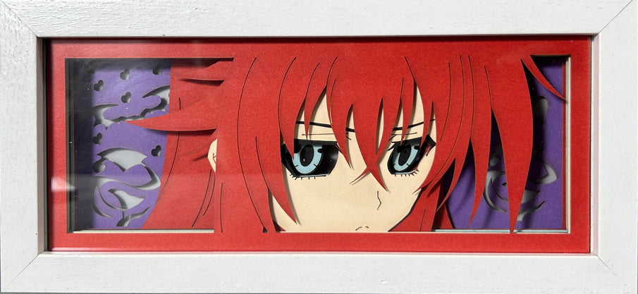 High School DxD Rias Gremory Eye Face Anime Totoro Night Light Box