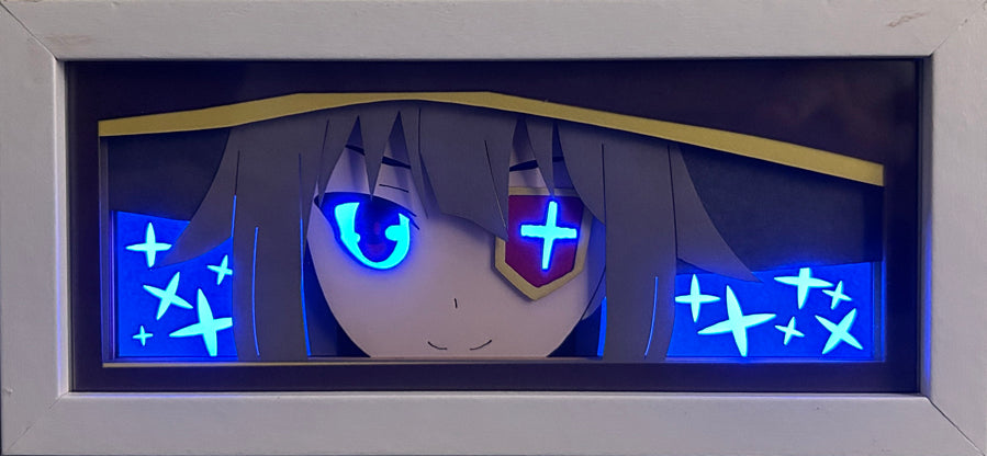 Konosuba - Megumin Light Box (Shipping Calculated At Checkout)