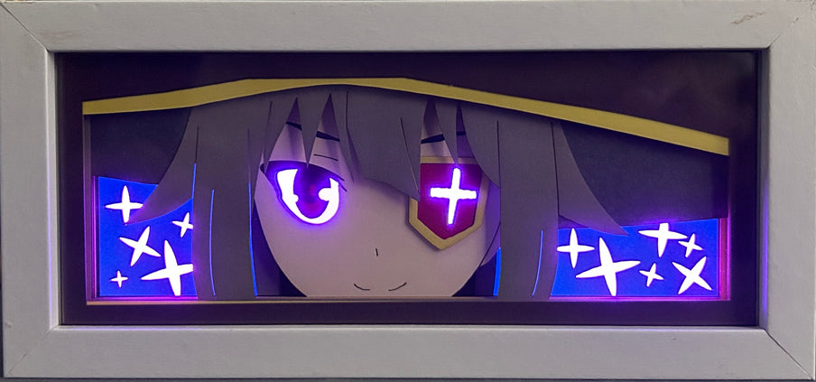 Konosuba - Megumin Light Box (Shipping Calculated At Checkout)