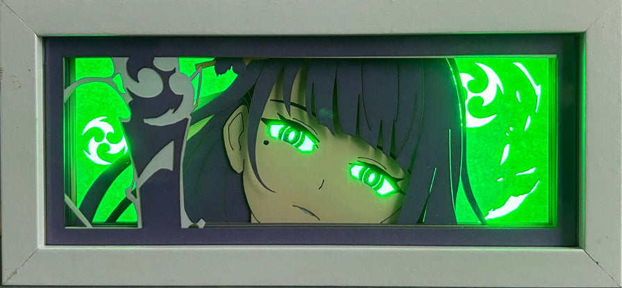 Genshin Impact - Raiden Shogun Light Box (Shipping Calculated At Checkout)