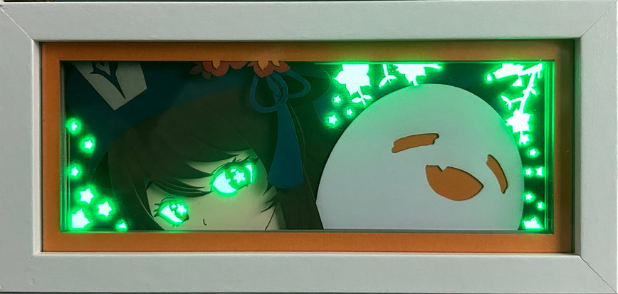Genshin Impact - Hu Tao Light Box (Shipping Calculated At Checkout)
