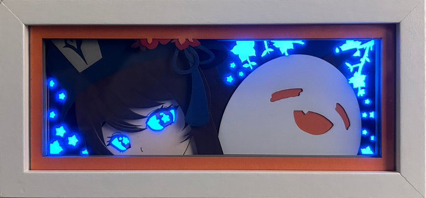 Genshin Impact - Hu Tao Light Box (Shipping Calculated At Checkout)