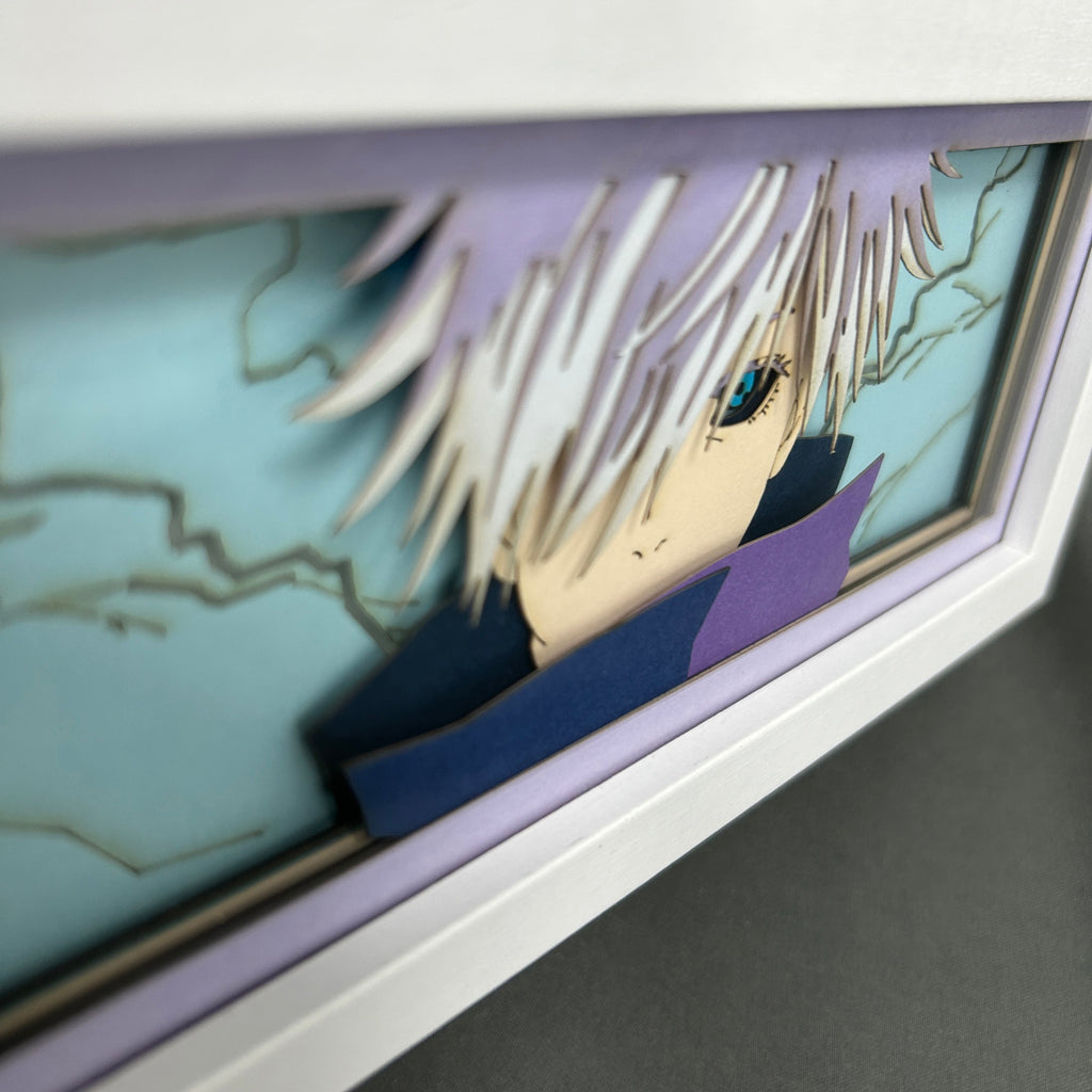 Jujustsu Kaisen - Gojo Satoru Light Box (Shipping Calculated At Checkout)