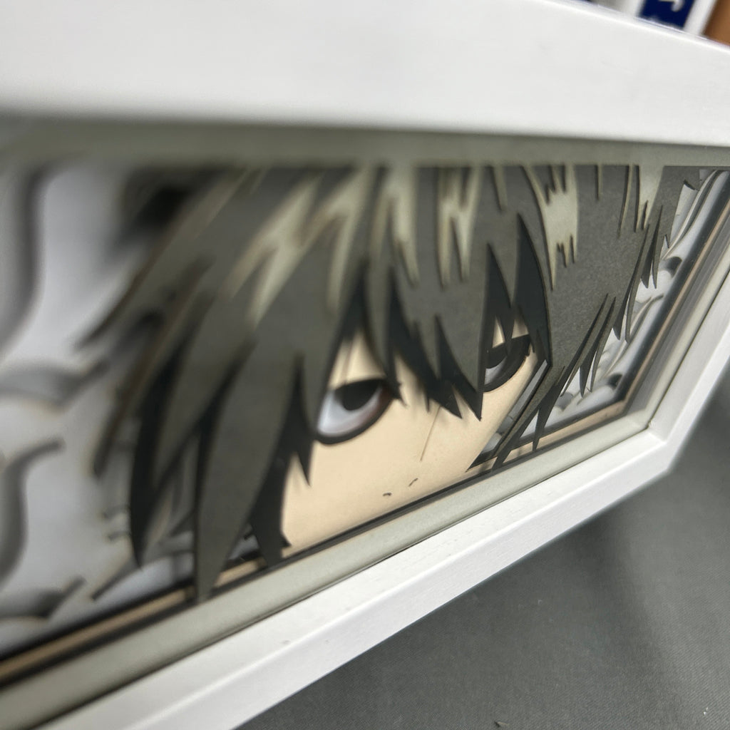Death Note - L Light Box (Shipping Calculated At Checkout)
