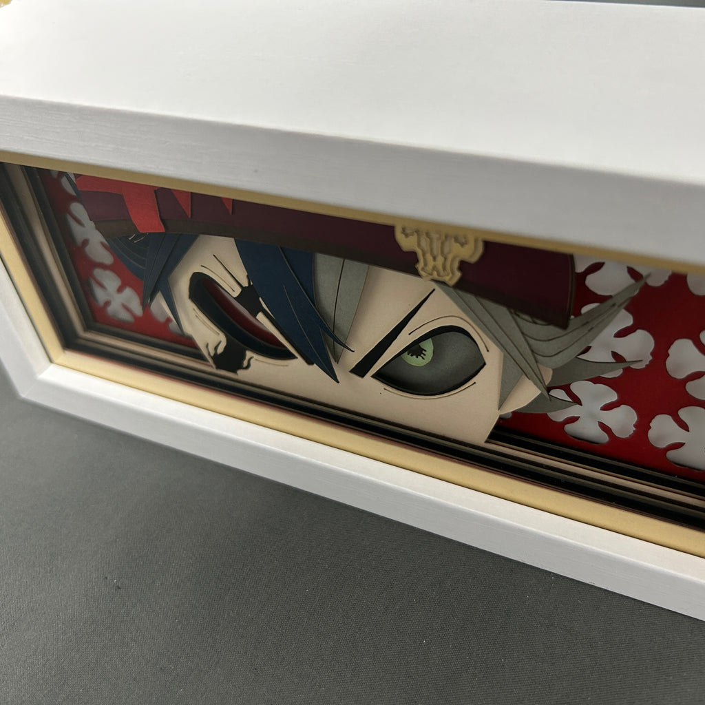 Black Clover- Asta Light Box (Shipping Calculated At Checkout)