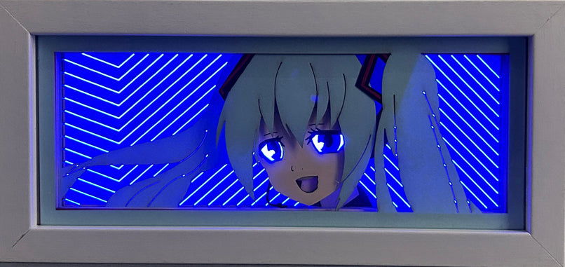 Hatusune Miku - Miku Light Box (Shipping Calculated At Checkout)