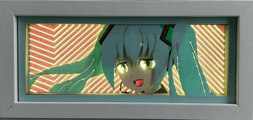 Hatusune Miku - Miku Light Box (Shipping Calculated At Checkout)