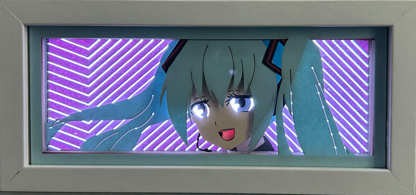 Hatusune Miku - Miku Light Box (Shipping Calculated At Checkout)