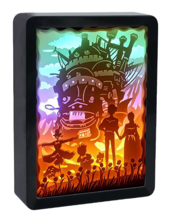 Handmade Origami Scene Light Boxes (Variations) (Shipping Calculated At Checkout)