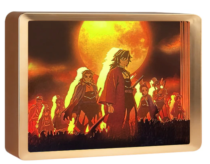Handmade Origami Scene Light Boxes (Variations) (Shipping Calculated At Checkout)
