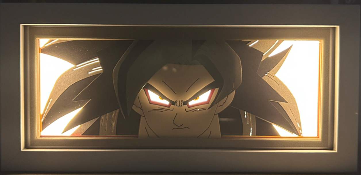 Dragon Ball - Super Saiyan 4 Goku Light Box (Shipping Calculated At Checkout)